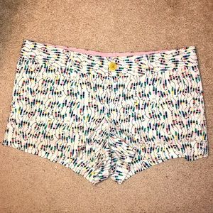 Lilly Pulitzer Buoy White Shorts